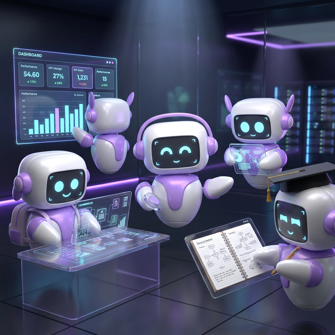 Agentes especializados de IA