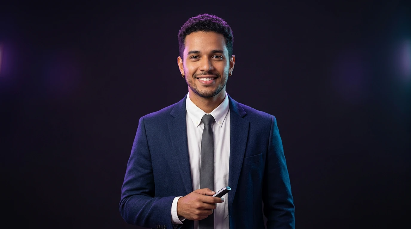 Apresentador virtual em português
